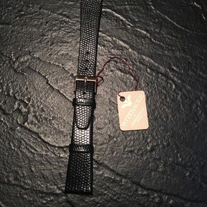 Longines/Wittnauer lizard grain ladies watchband